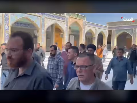 تشييع جثمان خطيب مقام السيدة زينب في دمشق