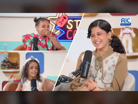 نجود وفرح.. مهارات القمبازي والرسم والكوافير