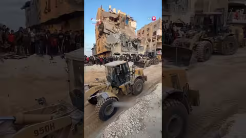 الصليب الأحمر يتفقد عمليات البحث عن جثامين أسرى إسرائيليين في جنوب قطاع غزة