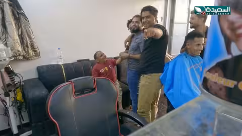 الحلاقة المُدرج #ورطة_على_الماشي